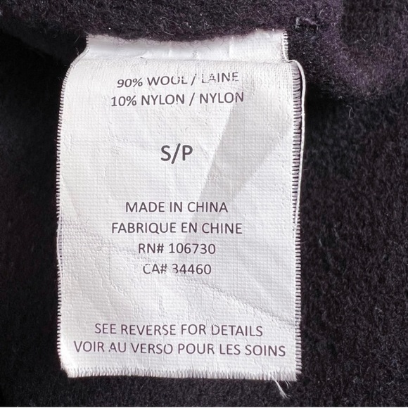 VINCE Wool Double Breasted Short Pea Coat as seen on Taylor Swift Size Small - Picture 6 of 7